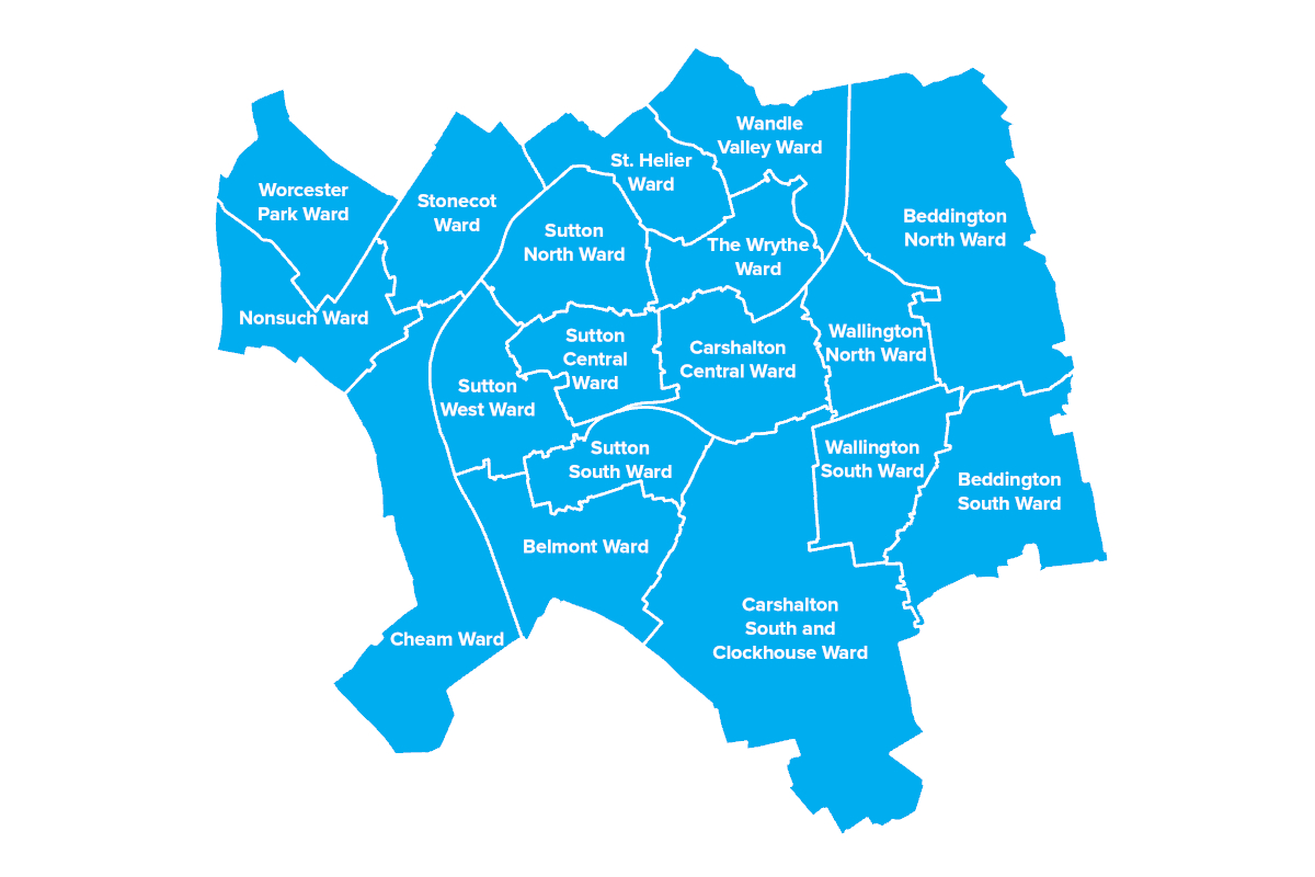 Sutton Ward Map