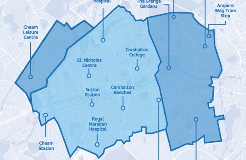 GoSutton Extension Map