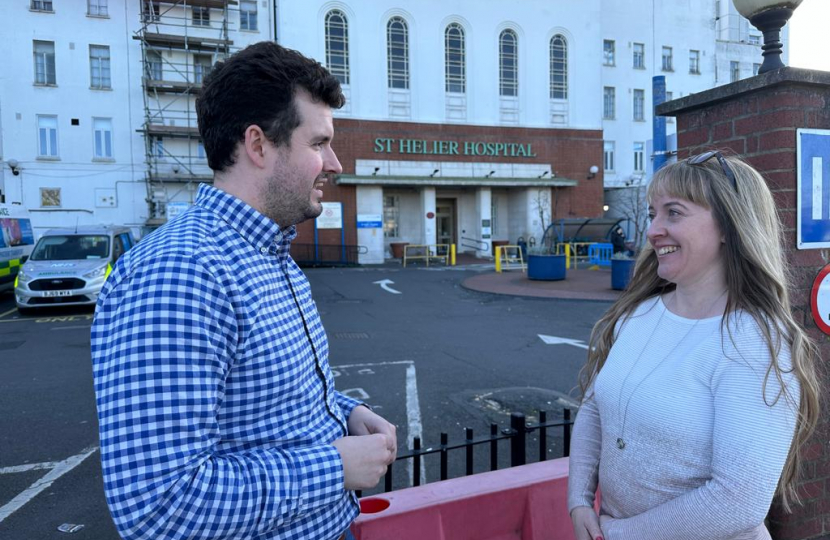 Elliot Colburn MP and Catherine Gray