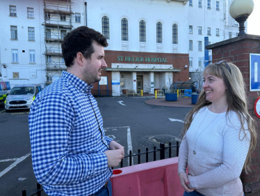 Elliot Colburn MP and Catherine Gray